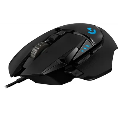 Logitech G502 Hero RGB Ratón Gaming, Cable, 11 Botones, Control