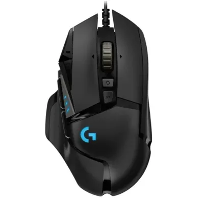 Logitech G502 Hero RGB Ratón Gaming, Cable, 11 Botones, Control