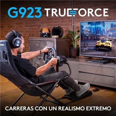 Logitech G923 TrueForce Volante con Pedales para (PC/PS5/PS4)