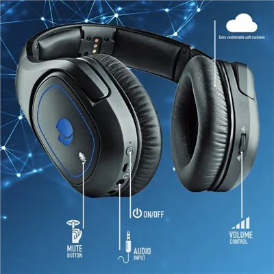 Auriculares Inalámbricos Gaming con Micrófono NGS GHX-600/ Jack