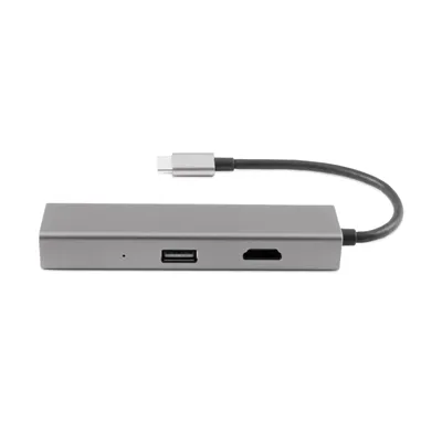 CoolBox HUB miniDock4 USB-C Docking 4K con HDMI/USB 3.0/RJ45