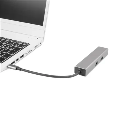 CoolBox HUB miniDock4 USB-C Docking 4K con HDMI/USB 3.0/RJ45