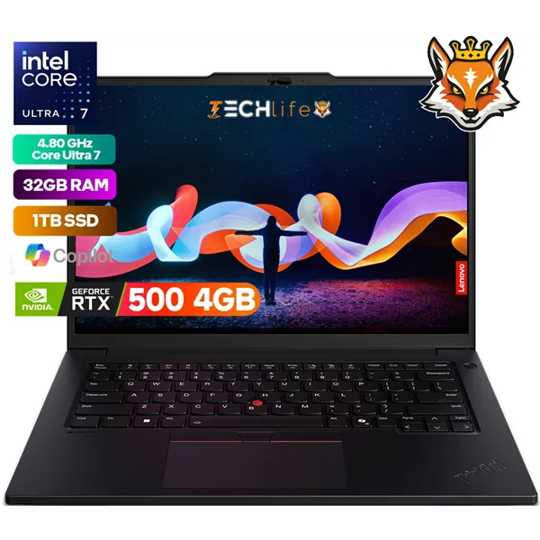 Lenovo ThinkPad P14s Gen 5- Intel Core Ultra 7 155H 32GB 1TB SSD RTX500 ADA 14.5" W11Pro