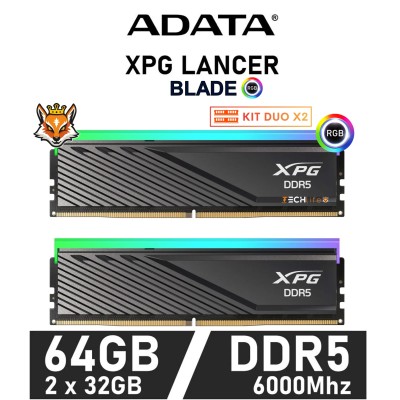 ADATA XPG Lancer Blade RGB KIT 64GB DDR5 6000MHz XMP CL30 1.4V