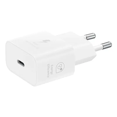 Cargador de Pared Samsung EP-T2510NWEGEU/ 1xUSB Tipo-C/ 25W