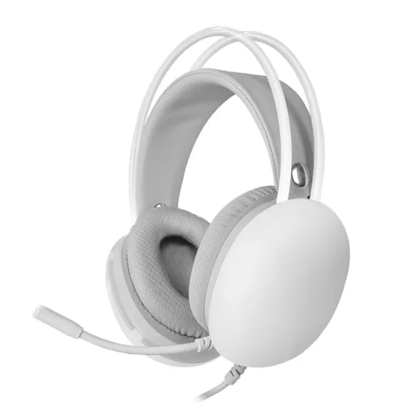 Auriculares Gaming con Micrófono Mars Gaming MH-GLOW/ Jack 3.5/ Blancos