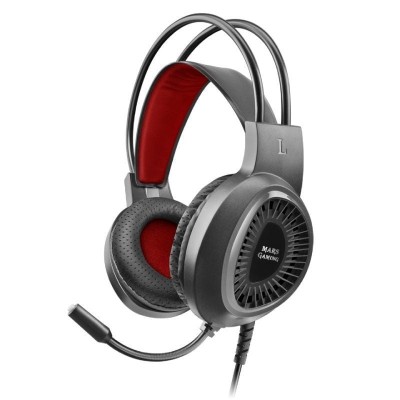 Auriculares Gaming con Micrófono Mars Gaming MH120/ Jack 3.5/