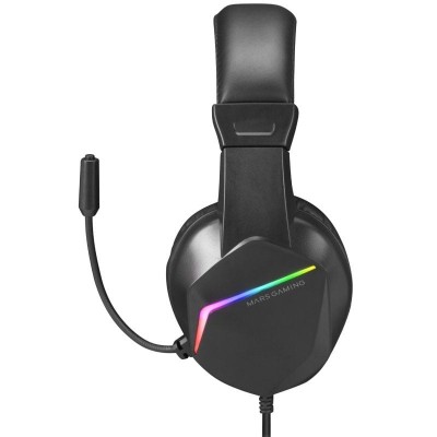 Auriculares Gaming con Micrófono Mars Gaming MH122/ Jack 3.5/