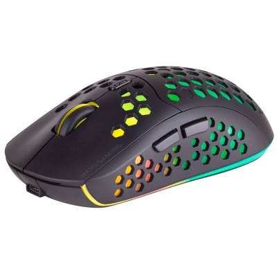 Ratón Gaming Inalámbrico Mars Gaming MMW3/ Batería recargable/