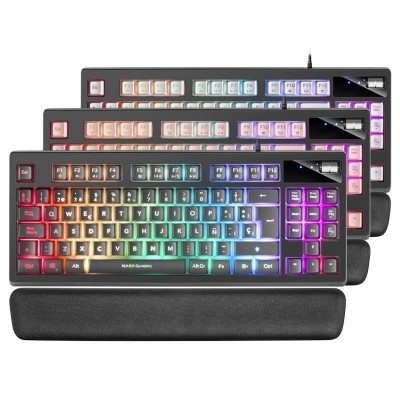 Teclado Gaming Mars Gaming MKAXES