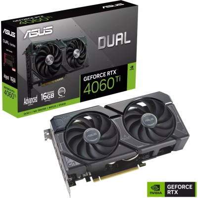 ASUS Dual GeForce RTX 4060 Ti Advanced 16GB GDDR6