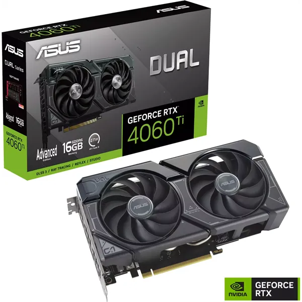 ASUS Dual GeForce RTX 4060 Ti Advanced 16GB GDDR6