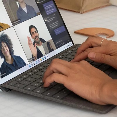 Microsoft Teclado Surface Pro Signature Español Platino con