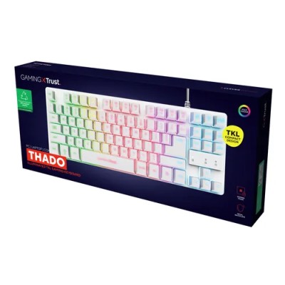 Teclado Gaming Trust Gaming GXT 833W Thado TKL