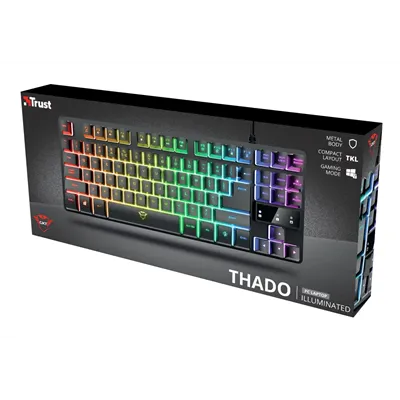 Teclado Gaming Trust Gaming GXT 833 Thado