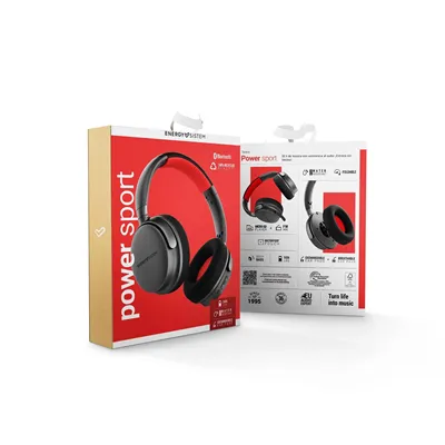 Energy Sistem Auriculares Power Sport Bluetooth, 50h de música