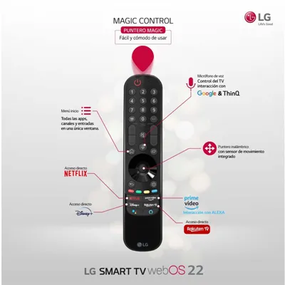 LG 70NANO766QA TV 70" LED NanoCell UltraHD 4K HDR10 Pro Smart