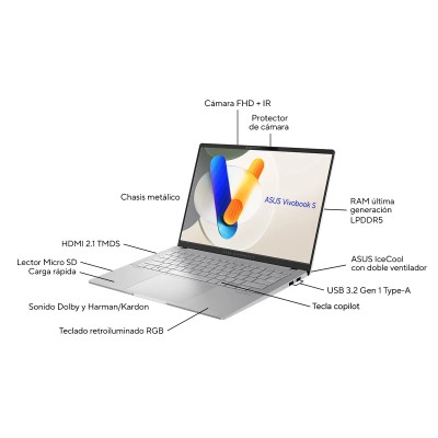 ASUS VivoBook S 14 OLED M5406NA AMD Ryzen 5 PRO 7535HS 16GB