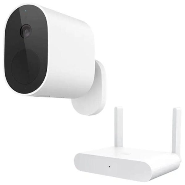 Set Cámara de Videovigilancia Xiaomi Mi Wireless Outdoor Security Camera + Gateway/ 130º/ Visión Nocturna/ Control desde APP