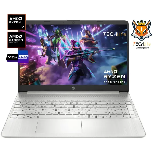 HP 15S-EQ2185ns Edition AMD Ryzen 7-5700u 8GB 512GB SSD G.Radeon 15.6" W11