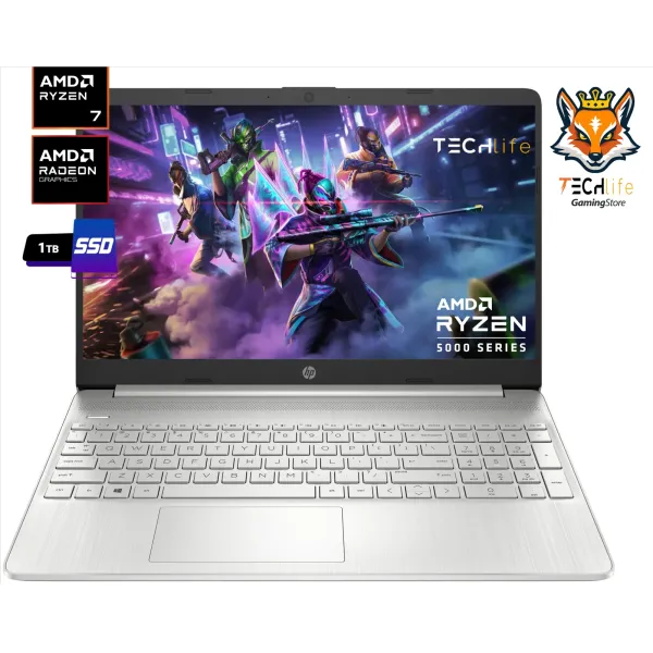 HP 15S-EQ2185ns Edition AMD Ryzen 7-5700u 16GB 1TB SSD G.Radeon 15.6" W11