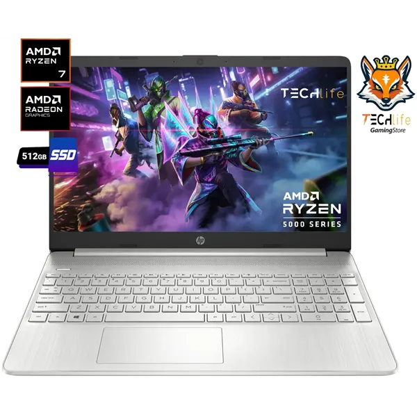 HP 15S-EQ2186ns Edition AMD Ryzen 7-5700u 8GB 512GB SSD G.Radeon 15.6" FreeeDOS