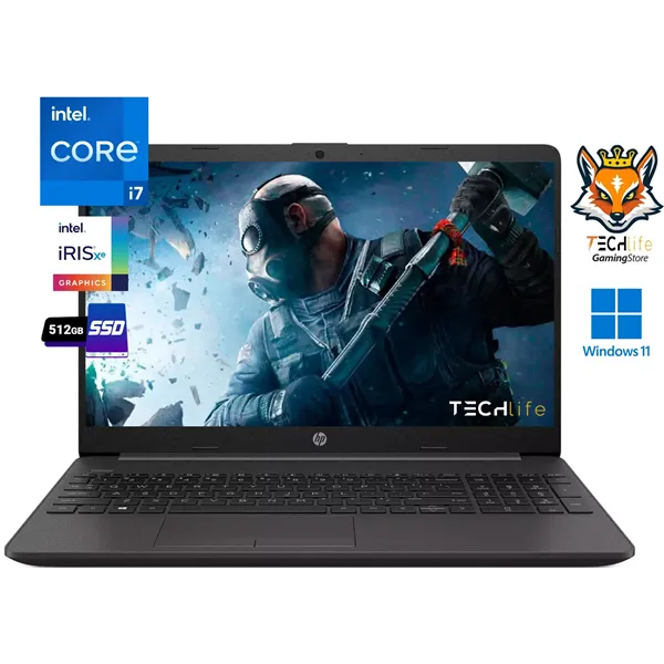 HP 250 G9 Intel Core i7-1255U 8GB 512GB SSD 15.6" W11