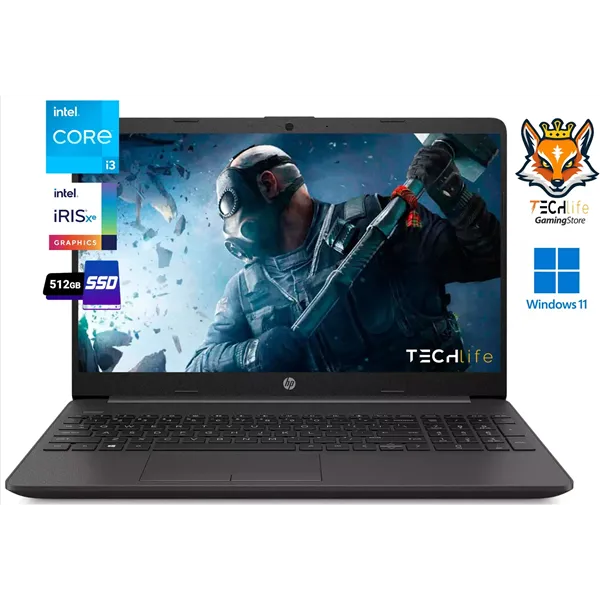 HP 250 G9 Intel Core i3-1215U 8GB 512GB SSD 15.6" W11