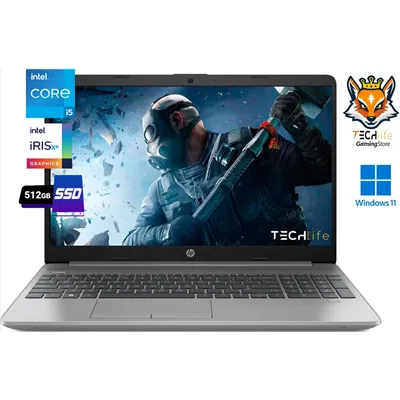 HP 250 G9 Plata Intel Core i5-1235U 16GB 512GB SSD 15.6" W11