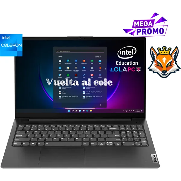 Lenovo V15 G2 IJL - Intel N4500 8GB 256GB SSD 15.6" W11