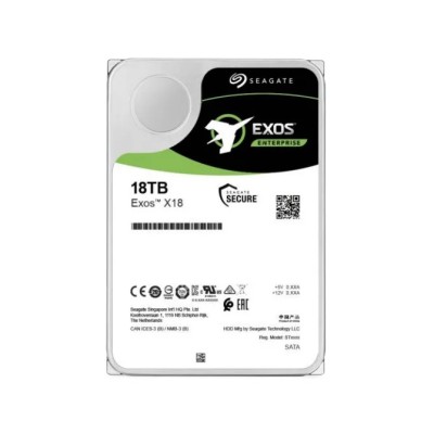 Seagate 18TB Exos X18 SAS 12GB/s 7200rpm 256MB 3.5" 512e/4Kn