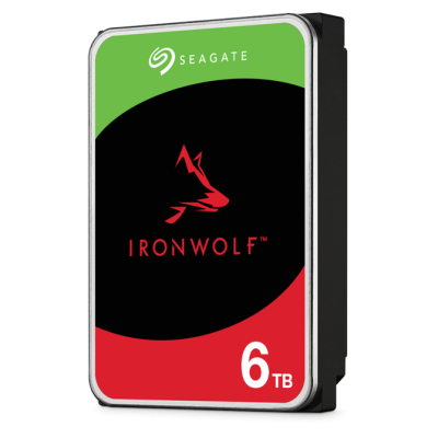 Seagate 6TB IronWolf NAS 5400rpm HDD 3.5" SATA 6GB/s 256MB