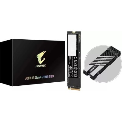 Gigabyte AORUS Gen4 7300 SSD 2TB NVMe a 7300MB/s PCIe 4.0 M.2