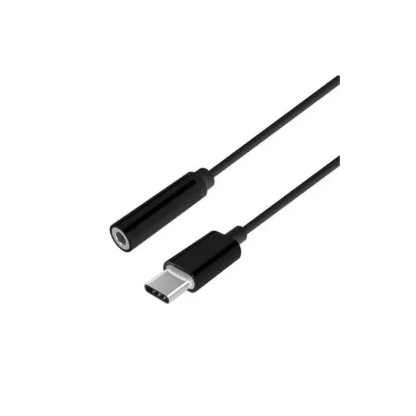 Conversor USB Tipo-C Aisens A109-0385/ USB Tipo-C Macho - Jack 3.5 Hembra