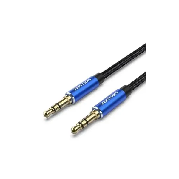 Cable Estéreo Vention BAWLF/ Jack 3.5 Macho - Jack 3.5 Macho/ 1m/ Azul