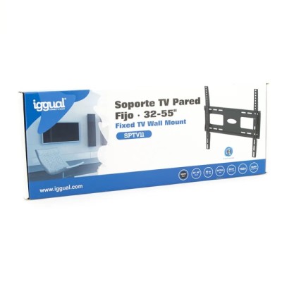 Iggual sptv11 soporte tv 21-75" 45kg pared fijo