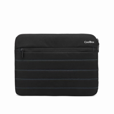 Coolbox funda portatil 13" negro-impermeable