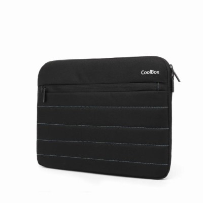 Coolbox funda portatil 13" negro-impermeable