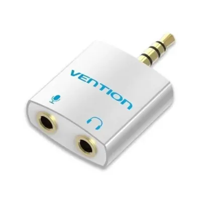 Adaptador Audio Vention BDBW0/ Jack 3.5 Macho - 2x Jack 3.5