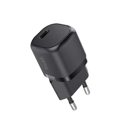 Cargador Compacto Trust Maxo/ 1xUSB Tipo-C/ 20W