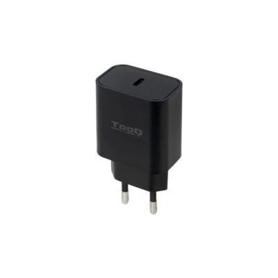 Cargador de Pared TooQ TQWC-PDUSBC20B/ 1xUSB Tipo-C/ 20W