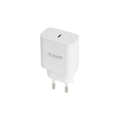 Cargador de Pared TooQ TQWC-PDUSBC20W/ 1xUSB Tipo-C/ 20W