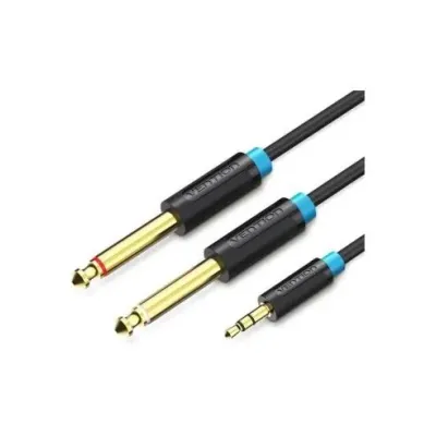 Cable Estéreo Vention BACBI/ Jack 3.5 Macho - 2x Jack 6.5