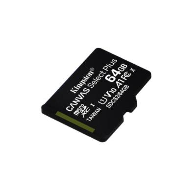 Tarjeta de Memoria Kingston CANVAS Select Plus 64GB microSD XC/