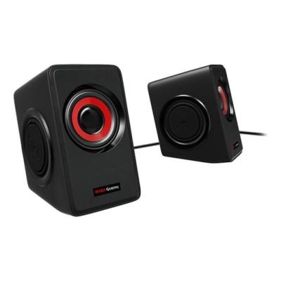 Mars gaming altavoces 2.0 ms1 negro/rojo