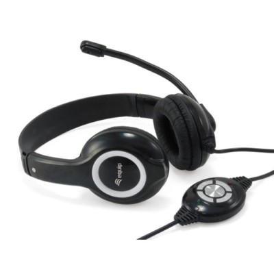 Headset Usb Equip Life Microfono Flexible Control De Volumen