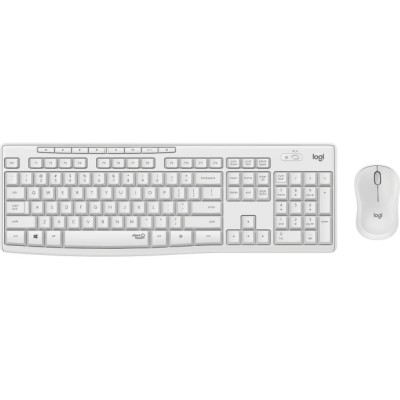 Logitech Silent Touch MK295 Blanco Kit Teclado y Ratón