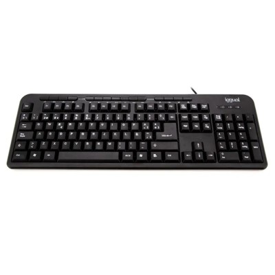 Iggual teclado multimedia ck-basic-120t negro