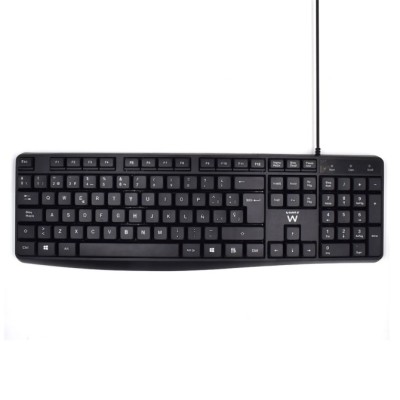 Ewent ew3001 teclado escritura silenciosa usb