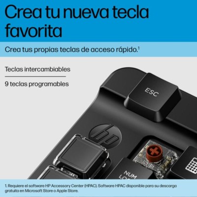 Teclado Numérico Inalámbrico HP 435 Programable/ Negro